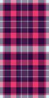 Old background tartan check, household plaid seamless fabric. Page textile pattern texture in dark and red colors. vector