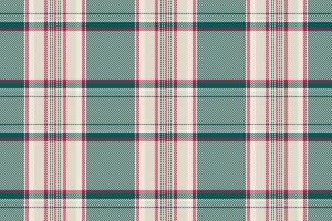 Elegant teal, cream, and red plaid pattern. Perfect for textile design, fashion, apparel, home decor, or website backgrounds. Subtle texture and classic style create a versatile, timeless look. vector