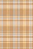Subtle beige and pale yellow plaid pattern. Perfect for textile design, fashion, home decor, or website backgrounds. This soft, calming texture evokes feelings of warmth and comfort. vector