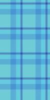 Vibrant teal and blue plaid pattern. Perfect for backgrounds, textiles, or web design. This modern, geometric design evokes feelings of freshness and energy. vector