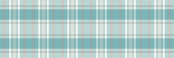 Elegant teal and white plaid pattern. Perfect for textile design, fashion, home decor, and website backgrounds. This subtle, sophisticated texture evokes a sense of calm and understated style. vector