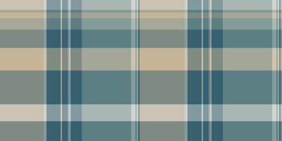 Pano tartan check textile, swatch pattern plaid . Handkerchief seamless background fabric texture in pastel and cyan colors. vector