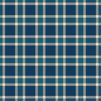 Elegant teal and cream plaid pattern. Perfect for textile design, website backgrounds, or autumnal themed projects. vector