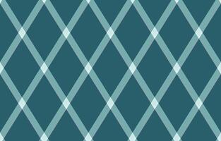 Elegant teal and mint green diagonal plaid pattern. Perfect for textile design, website backgrounds, or modern branding. vector
