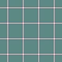 Seamless plaid pattern with a calming aesthetic. Green background with gridlines, perfect for backgrounds, textiles, or graphic design projects. Stylish texture. vector
