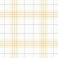 Delicate pastel pink and yellow plaid pattern. Perfect for textile design, website backgrounds, or scrapbooking projects. This soft, subtle texture evokes feelings of calm and femininity. vector