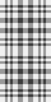 Pillow seamless texture pattern, patterned textile tartan check. Industry fabric plaid background in white and grey colors. vector