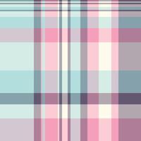 Soft pastel plaid pattern. Calming design, ideal for textiles, backgrounds, web design. Evokes comfort and serenity. Versatile for various creative projects. vector
