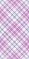 Spring plaid pattern tartan, layer background fabric. Continuity check texture seamless textile in light and purple colors. vector