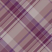 Elegant plaid pattern. Abstract textile design in muted purple and brown tones. Perfect for backgrounds, fabrics, or adding a classic touch to designs. vector
