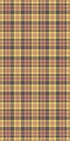 Content plaid seamless, rough pattern textile tartan. Decorating check background fabric texture in orange and grey colors. vector