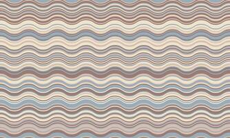 Abstract wavy stripes background. Subtle pastel palette creates a calming, sophisticated aesthetic. Perfect for website banners, textile design, or packaging. Evokes fluidity, movement, and serenity. vector