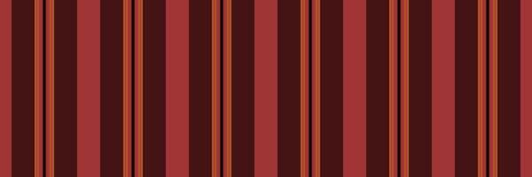 Package background seamless fabric, tradition vertical pattern lines. Pink stripe textile texture in red and dark colors. vector