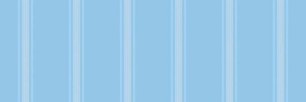 Peasonal pattern fabric , nostalgia stripe lines textile. Froduction seamless background vertical texture in cyan and light colors. vector