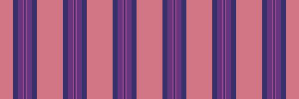 Cear textile texture lines, grungy background fabric vertical. Cutfit seamless stripe pattern in violet and indigo colors. vector