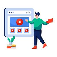 Premium design illustration of web vector