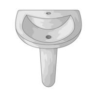 luxury sink illustration vector