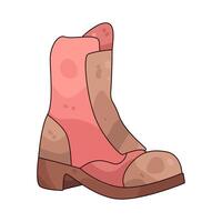 illustration of a boots vector