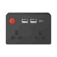 the smart socket vector