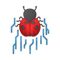 web bug illustration vector