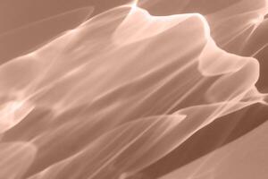 Abstract sunlight background mocha mousse colored, natural glare from sunlight, trend color year 2025 monochrome photo, gradient color, blurred bokeh texture as Glittering aesthetic textured pattern photo