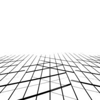 Abstract Architectural Grid Minimalist Lines Perspective vector