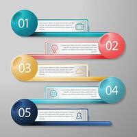 A new Infographics element collection with flat style. minimal banner. vector