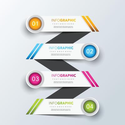 Infographics element collection with flat style. minimal banner.