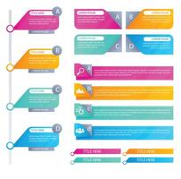Best of Infographics element collection with flat style. minimal banner. vector