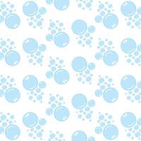 Bubble Seamless Pattern Design Background vector