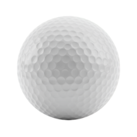 Precision Cutout of a Golf Ball with Transparent Background for Design png