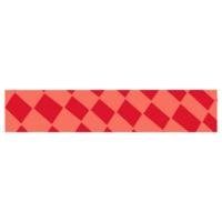 a red and white checkered pattern on a transparent background png