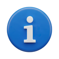 Blue circular information icon with a white letter i for providing details help guidance support or general info commonly used in user interfaces websites and applications for users png