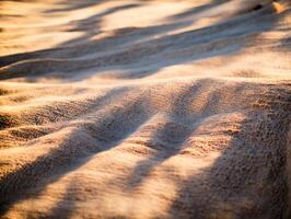 Detailed Fabric Surface Lit by Afternoon Sun photo