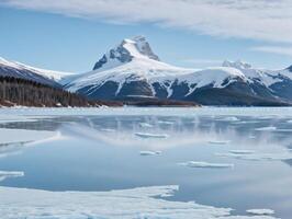 Ice Sheets and Mountains in Polar Waters photo