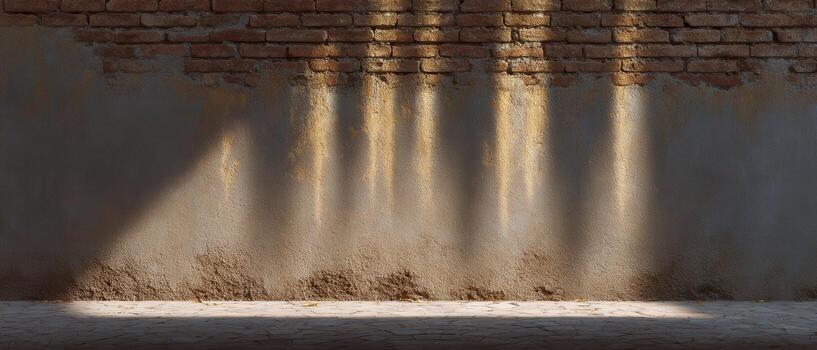 Aged brick wall textures urban setting low resolution image industrial environment ground level view photo