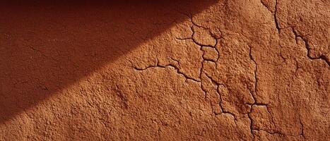 Crafting natural clay textured walls rustic interior warm atmosphere close-up view for cozy spaces photo