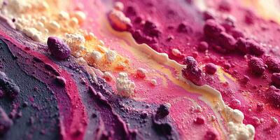 Colorful abstract patterns inspired by nature's fluid designs in vibrant pinks and purples photo