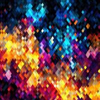 Colorful abstract pattern with vibrant hues and pixelated texture in a dynamic arrangement photo