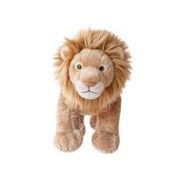 Charming Lion Plush, A Perfect Graphic Design Element on White Background photo