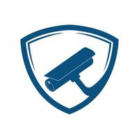Fixed CCTV, Security Camera Icon Template vector