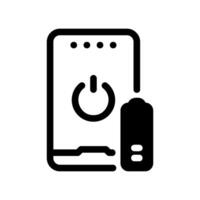 Power Bank with On Off Switch and Battery Level Indicator vector