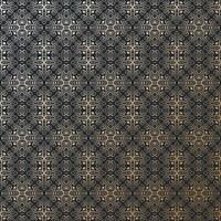 Elegant gold ornament pattern on a dark background design vector