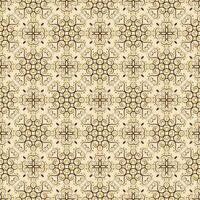 Ornamental Hand Drawn Swirl Damask Style Vintage Pattern Decorative Background. vector