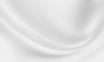 Abstract background with flowing silk drape. vector