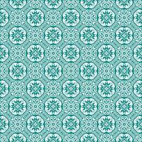 Teal Swirl Pattern Seamless texture vector