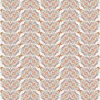 Decorative Pattern Design with Colorful Circle and Swirl Element vector
