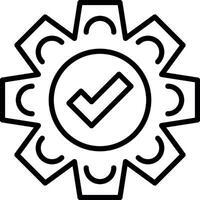 Process New creative style line icon new creative style vector