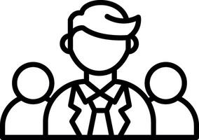 Group New creative style line icon design vector