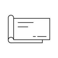 Check Book Payment Icon vector
